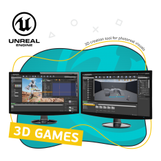 Unreal Engine 4. Игровой движок - КИБЕРшкола программирования для детей, компьютерные курсы для школьников, начинающих и подростков - KIBERone г. Туапсе