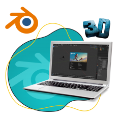 Blender - КИБЕРшкола программирования для детей, компьютерные курсы для школьников, начинающих и подростков - KIBERone г. Туапсе
