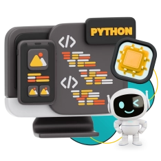 Мой первый сайт с мозгами: Python + AI - КИБЕРшкола программирования для детей, компьютерные курсы для школьников, начинающих и подростков - KIBERone г. Туапсе