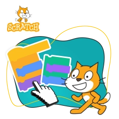 Scratch. Продвинутый уровень – создаём игры, как маленькие разработчики! - КИБЕРшкола программирования для детей, компьютерные курсы для школьников, начинающих и подростков - KIBERone г. Туапсе