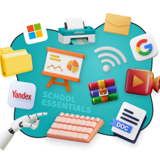 Цифровая база для школьника - КИБЕРшкола программирования для детей, компьютерные курсы для школьников, начинающих и подростков - KIBERone г. Туапсе