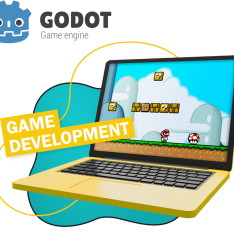 Godot.  Основа создания легендарных игр - КИБЕРшкола программирования для детей, компьютерные курсы для школьников, начинающих и подростков - KIBERone г. Туапсе