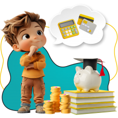 Финансовый интеллект вместе KIBERone - КИБЕРшкола программирования для детей, компьютерные курсы для школьников, начинающих и подростков - KIBERone г. Туапсе