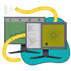 Исполнители чертежник и черепашка - КИБЕРшкола программирования для детей, компьютерные курсы для школьников, начинающих и подростков - KIBERone г. Туапсе