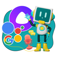 Голосовой помощник Алиса - КИБЕРшкола программирования для детей, компьютерные курсы для школьников, начинающих и подростков - KIBERone г. Туапсе