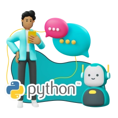Умный чат-бот на Python на Telegram - КИБЕРшкола программирования для детей, компьютерные курсы для школьников, начинающих и подростков - KIBERone г. Туапсе
