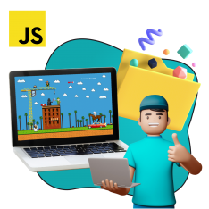 Программирование на JavaScript. Учимся создавать игры! - КИБЕРшкола программирования для детей, компьютерные курсы для школьников, начинающих и подростков - KIBERone г. Туапсе