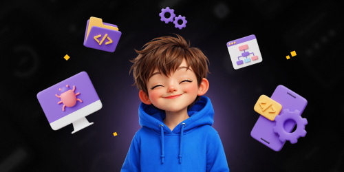 Идеальный сайт с нуля: код, дизайн и AI-помощник - КИБЕРшкола программирования для детей, компьютерные курсы для школьников, начинающих и подростков - KIBERone г. Туапсе